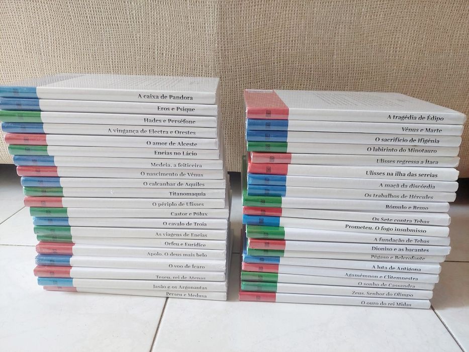 COLEÇÃO "Mitologia" da editora RBA Colecionáveis