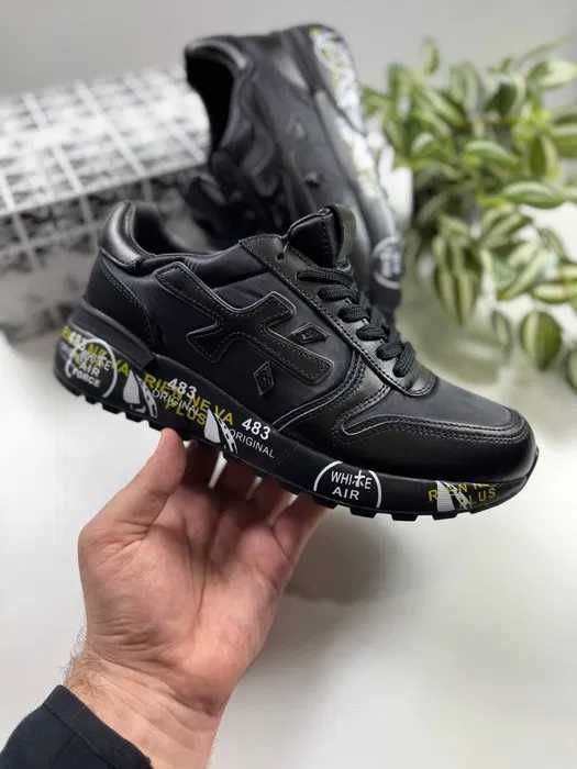 Кросівки Premiata чорні | 40–45 | з коробкою