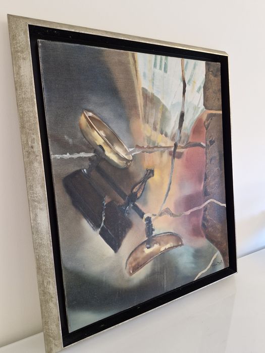 Pintura a óleo .