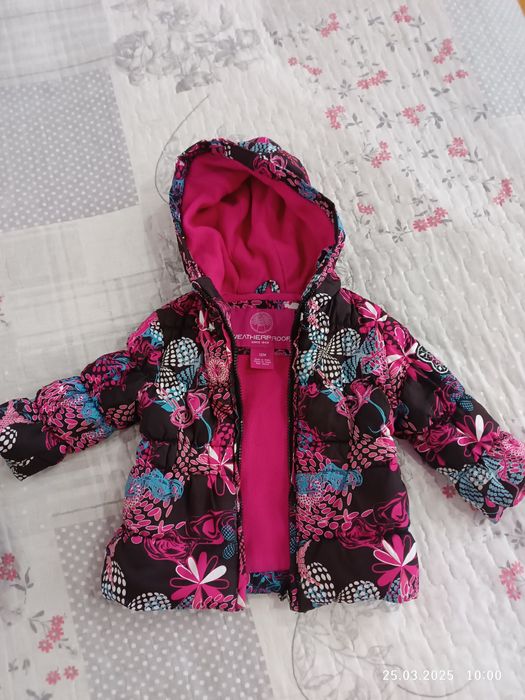 Куртка для дівчинки весна-осінь 12 місяців