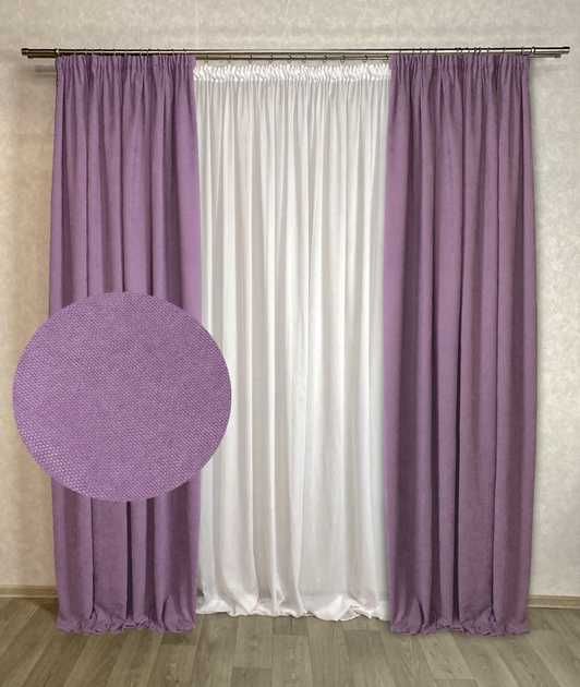 Готові пошиті штори вельвет та мікровелюр на тасьмі