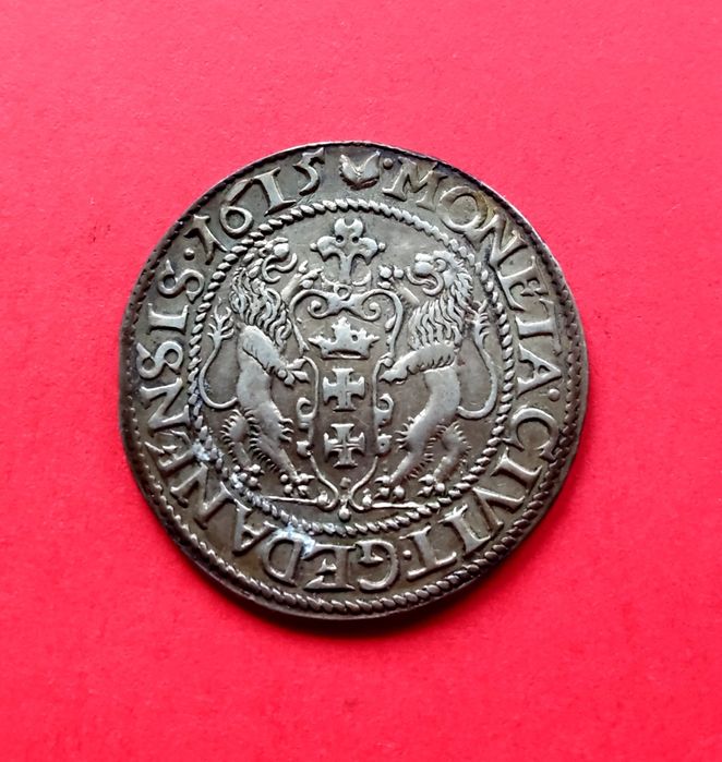 Moneta - Ort Gdański( 18 groszy) 1615.
