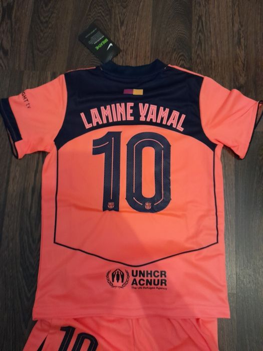 Stroj komplet pilkarski Fc Barcelona 25/26 140 Yamal (128)(122)