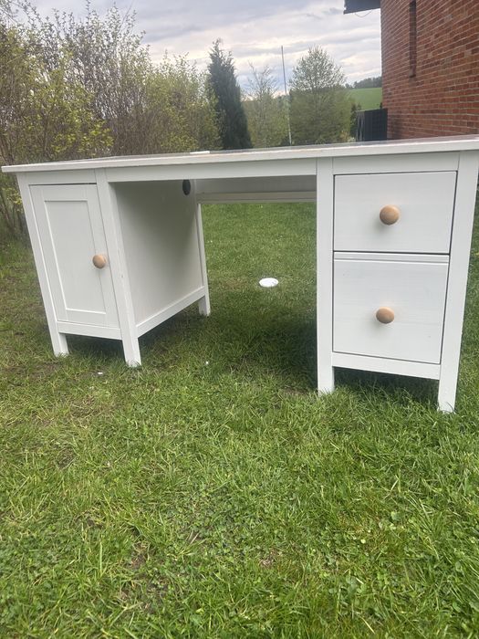 Biurko ikea hemnes białe
