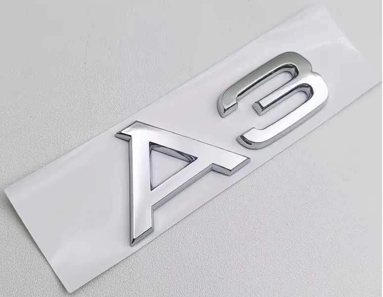 Emblema Letras Audi S line A3 A4 A5 Novo