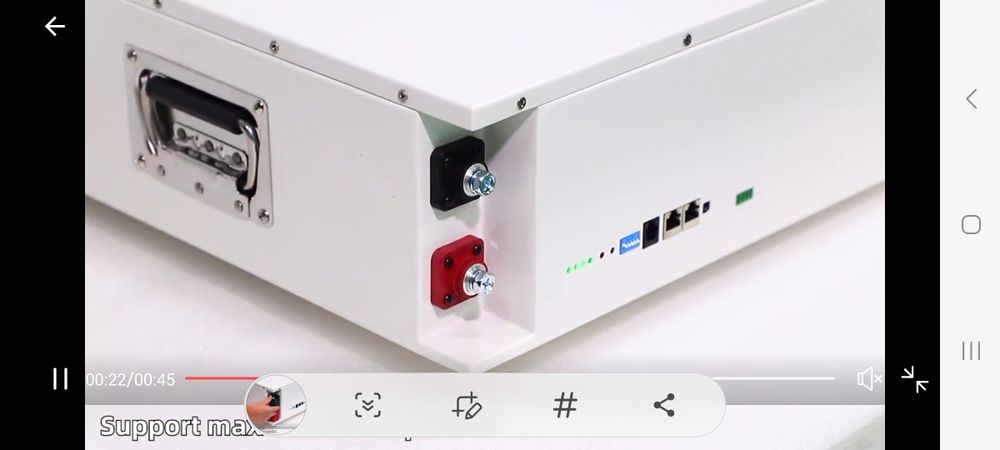 Аккумуляторная батарея  Lifepo, не Deye..4 48V (51.2V) 100Ah/ 5.12 кВт