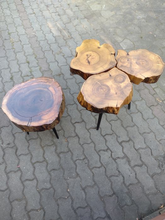Drewno  plastry z akacji