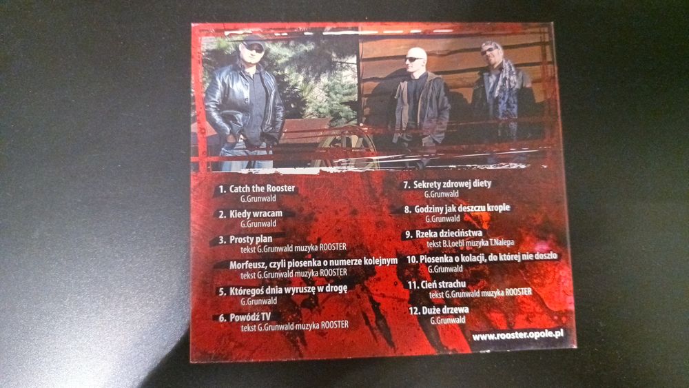 Rooster prosty plan płyta CD