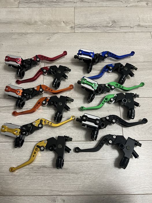 Курки,Ричаги сцеплення тормозу  ручки сцепленя та тормозу  запчастини