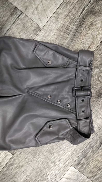 Шкіряні брюки штани на утепленні