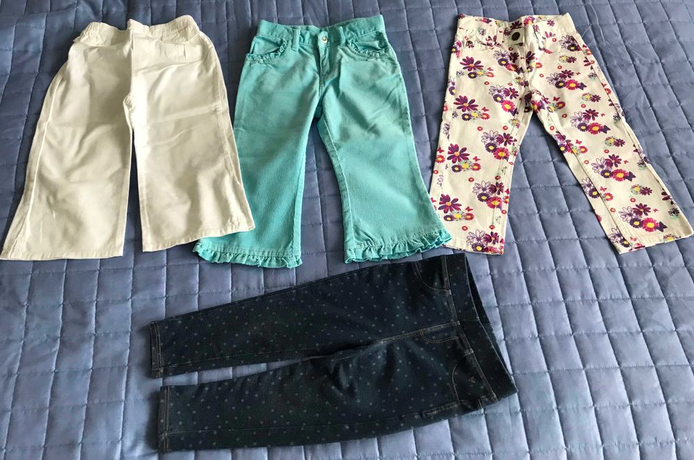 WIOSNA LATO zestaw ubrań dla dziewczynki r.86 40 szt bdb!