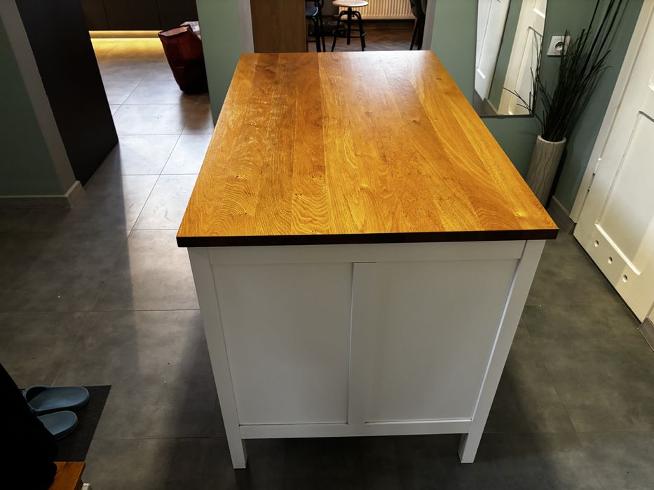 Wyspa ikea 126x77cm wys 90cm.