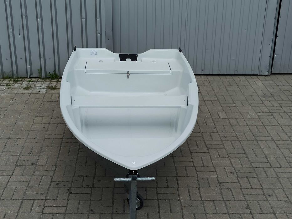 Łódka wędkarska, motorowo-wiosłowa AGATA 310, dwupłaszczowa, POLMIR