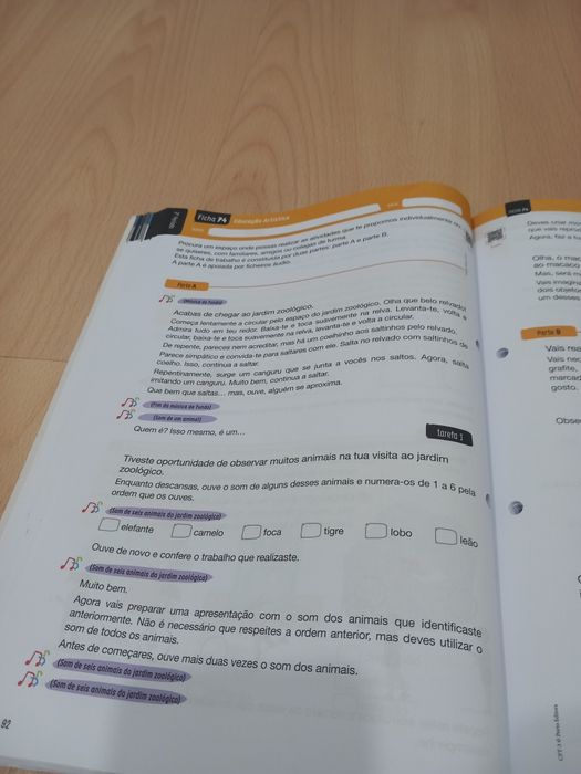 Livro de fichas de trabalho para o 3⁰ ano