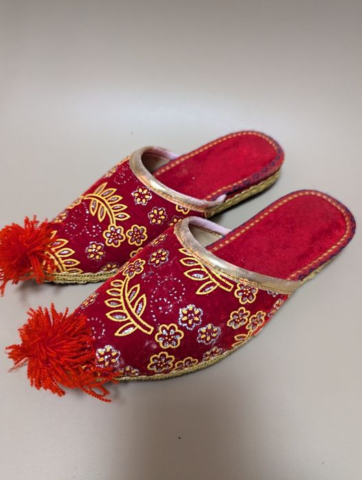 Восточные тапки мюли