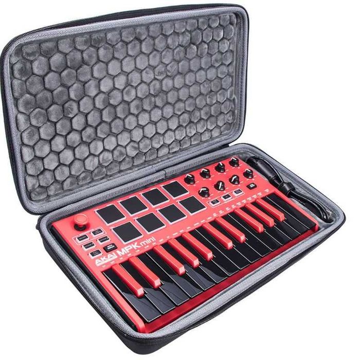 Mala Teclado Mecânico / AKAI MPK MINI RED III case