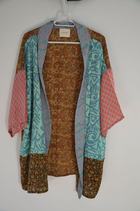 Sissel Edelbo kimono 100% silk jedwab one size