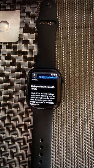 Apple Watch Series 11 46 mm Jet Black – 100% kondycji baterii | Stan idealny