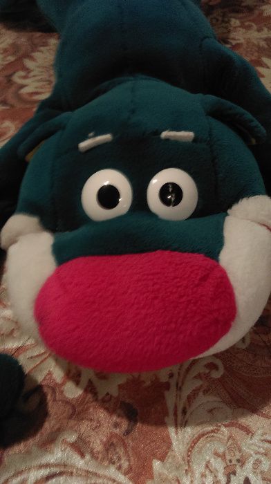 Мягкая игрушка родом из СССР Гномик Мишка олимпийский.