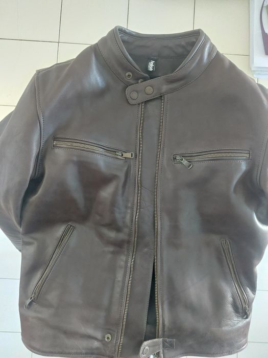 Blusão Helstons Harley Davidson , pele castanho novo