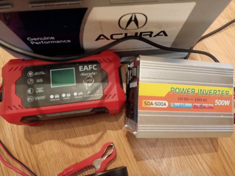 Комплект для освітлення, АКБ AGM + інвертор + зарядне