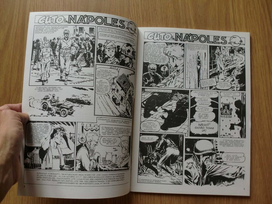 BD - Almanaque O Mosquito - 1984