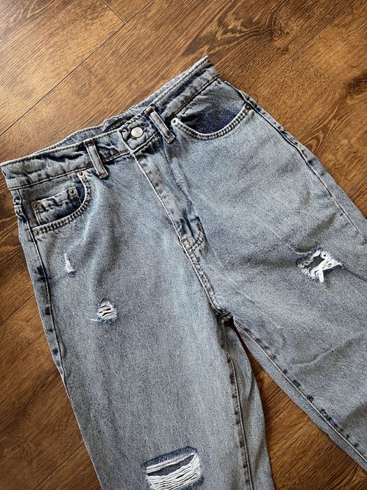 Джинси мом, джинси бойфренди з низькою посадкою, 27 розмір