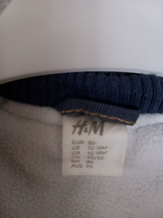 Kurtka zimowa chłopięca H&M r. 86 używana