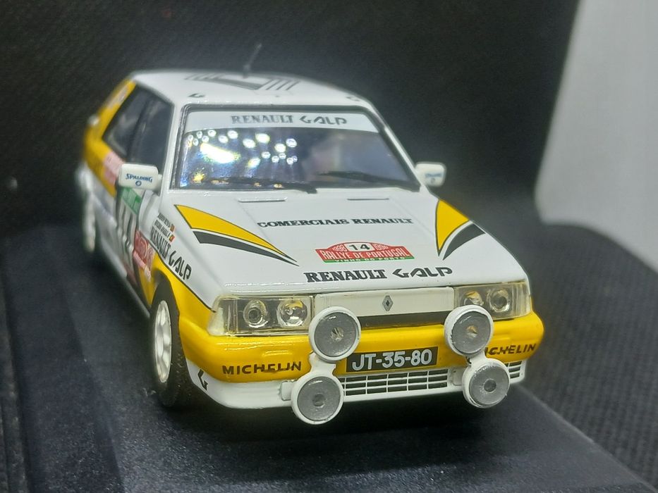 Miniatura 1/43 Renault 11 Turbo Inverno Amaral Rally  de Portugal 1988