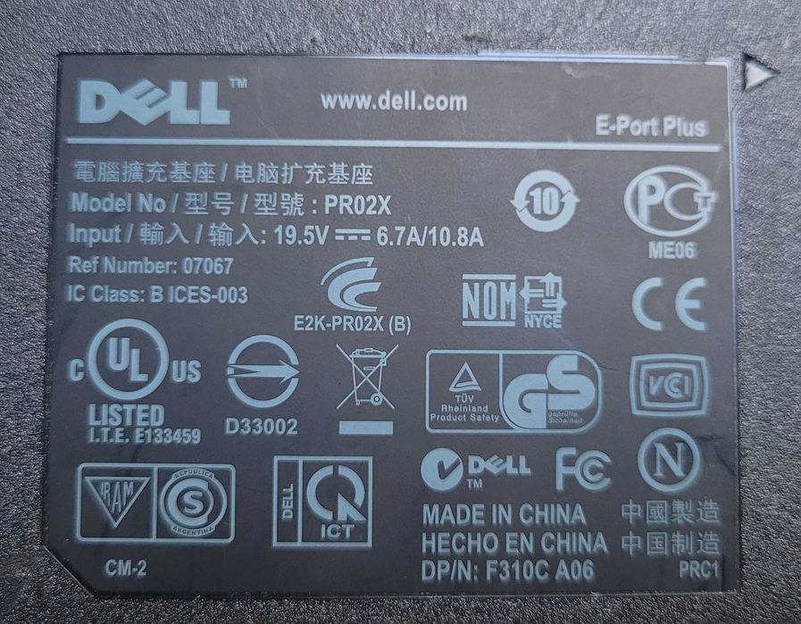 Stacja dokująca / replikator portów do laptopów DELL