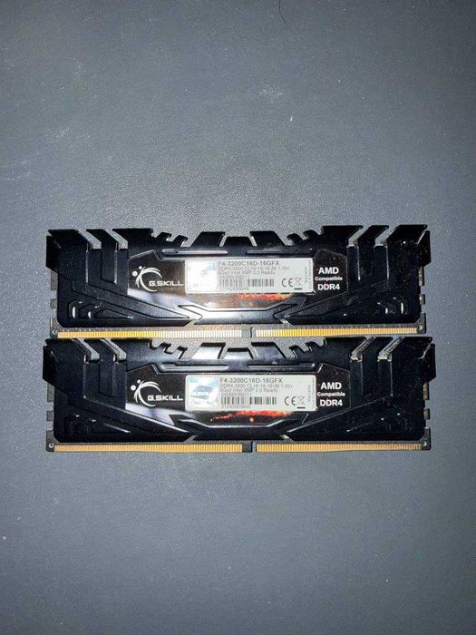Оперативная пам'ять G.SKILL FlareX DDR4 3.2MHz 2x8GB