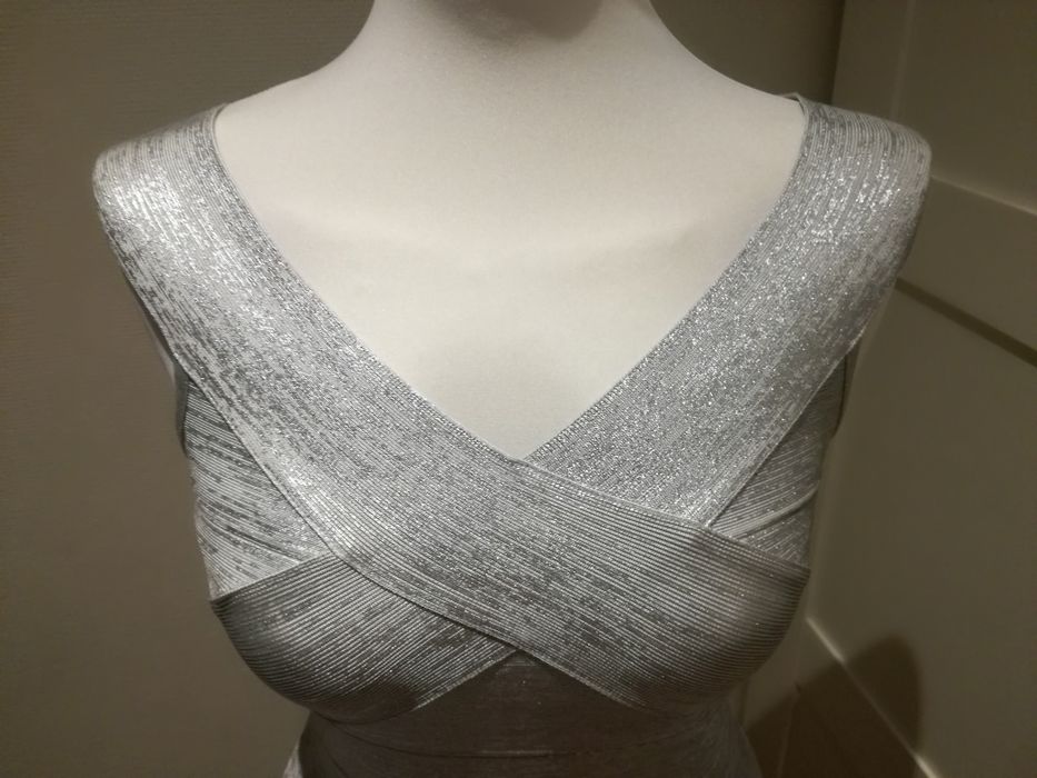 Herve Leger Paris Sukienka bandażowa M nowość oryginał nowa Paris Hilt