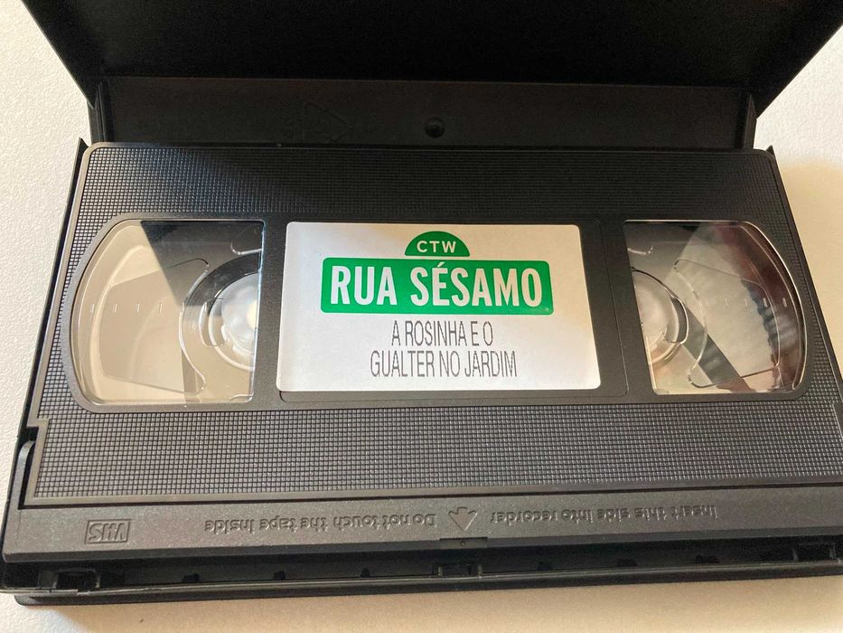 [VHS] Rua Sésamo: A Rosinha e o Gualter no Jardim (não testado)