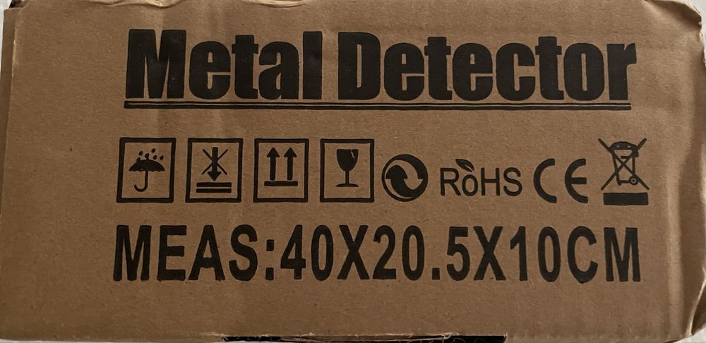 Wykrywacz Metalu Przenośny 40x20,5x10.