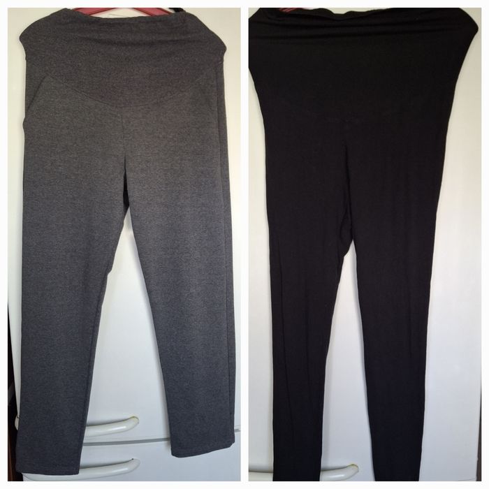 Спортивные трикотажные брюки и лосины для беременных