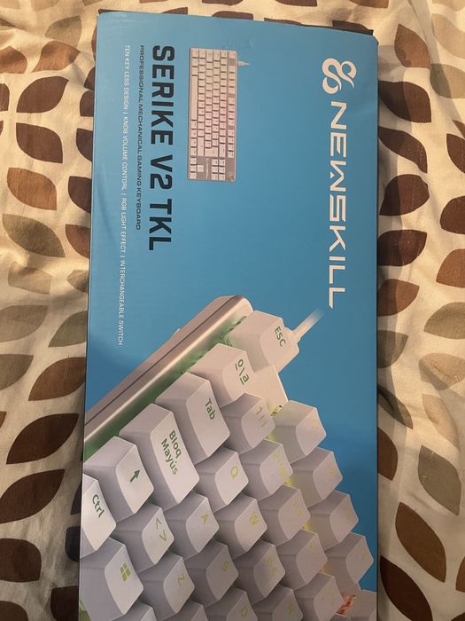 Klawiatura Newskill Serike V2 TKL Biała