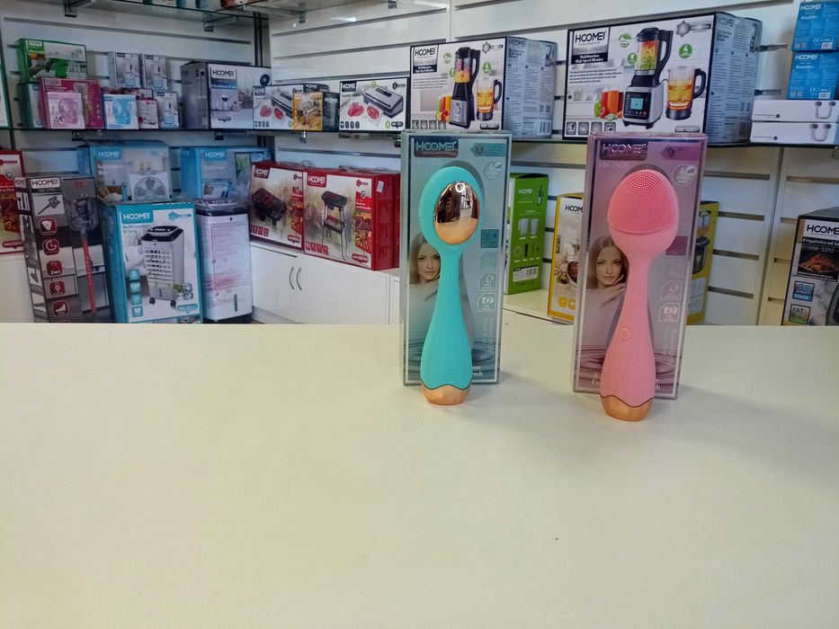 Escova Para Limpeza Facial De Silicone Recarregável