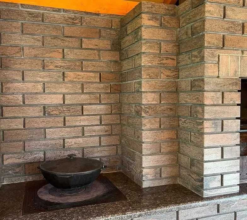 Облицювальна (фасадна) цегла для будинків, парканів, мангалів,альтанок