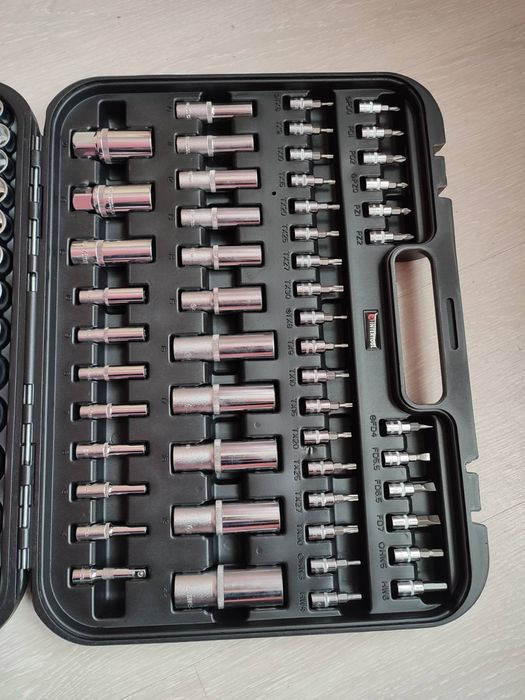 Набор инструментов 1/2" & 3/8" & 1/4", 171ед. INTERTOOL ET-8171 STORM