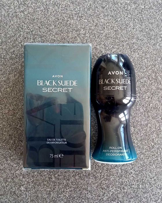 Zestaw Black Suede Secret dla niego woda + antyperspirant