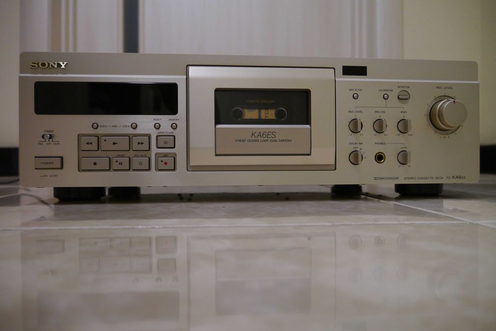 ℹ️ Касетна дека Sony TC-KA6ES  (220 Вольт)