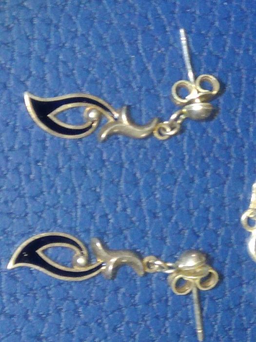 Обмін пусети кульчики срібло