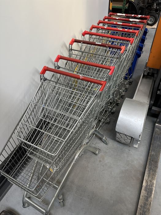 Wózek koszyk sklepowy magazynowy