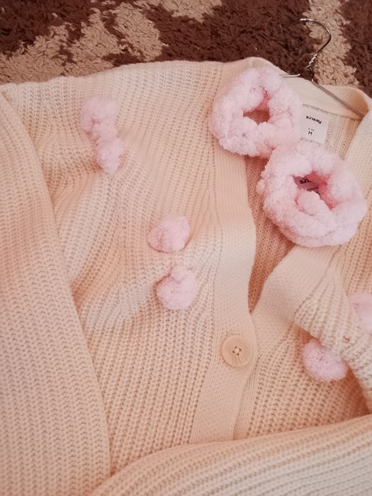 Кардиган з подарунками дві hands make резинки для вог)