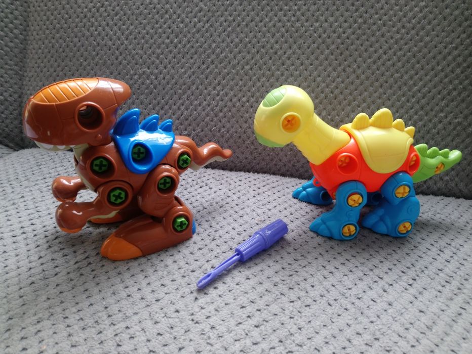 Dinozaury do skręcania duże
