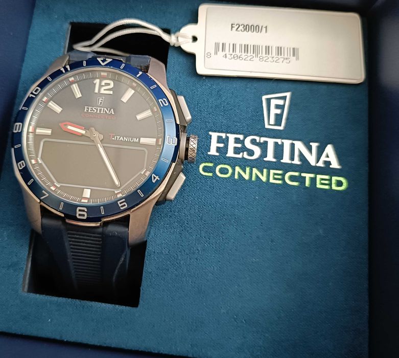 Festina Connected D F23000/1 Zegarek hybrydowy - smartwatch JAK NOWY
