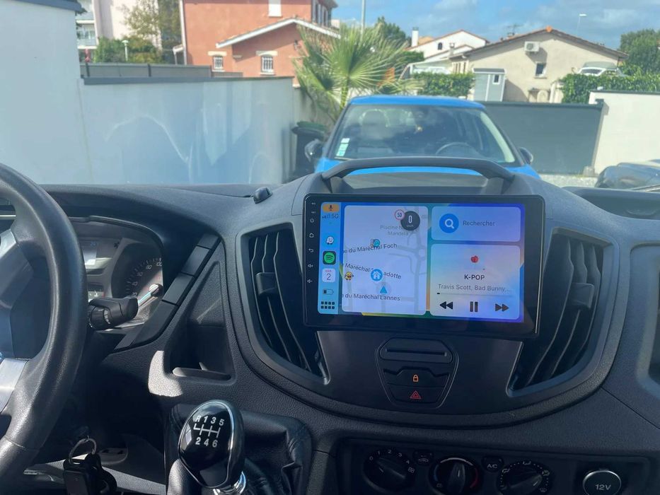 Radio 2din Android 13 Ford Transit Custom 13-20r gps wifi bluetooth