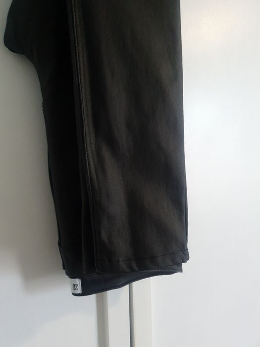 Calças de napa push-up