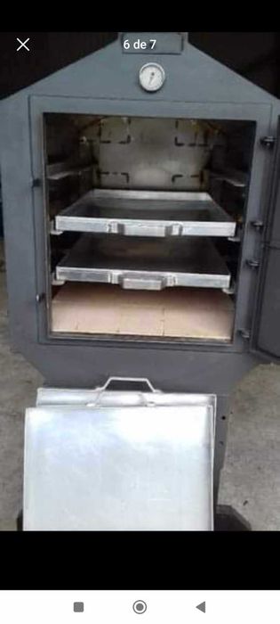 Forno seco em Inox, peça única.