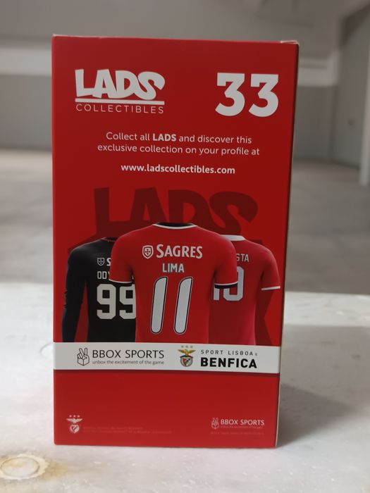 Bonecos de coleção Benfica